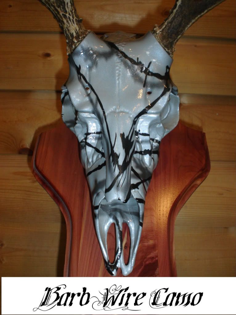 NEW Mountain Mike's Camo Deer Skulls to the