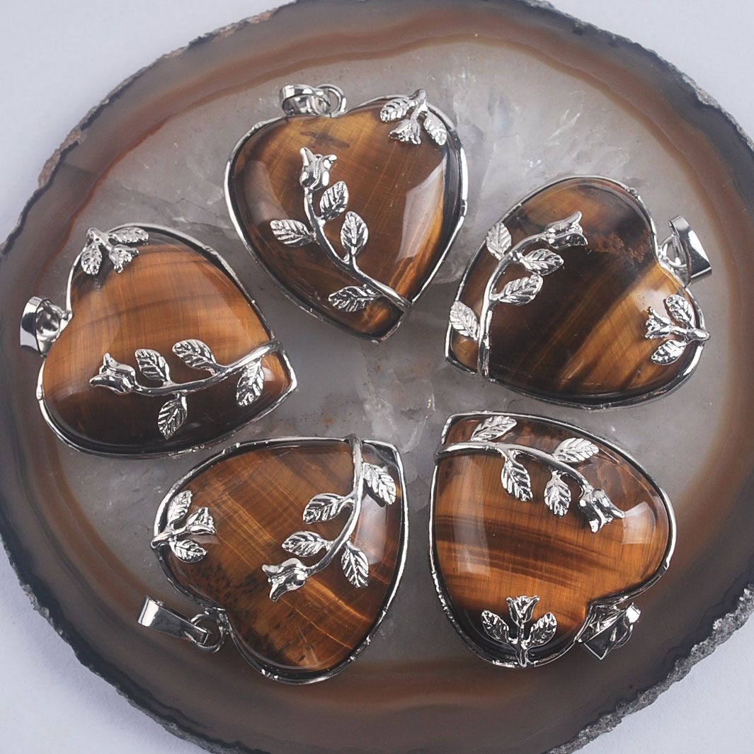 Sand Amethyst Rose Quartz Tiger Eye Opal Lapis Lazuli Pendants N0564 eBay