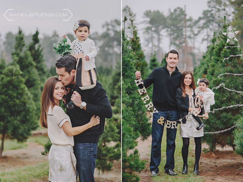 Houston Christmas photography session, Spring Creek Growers Christmas Tree Farm