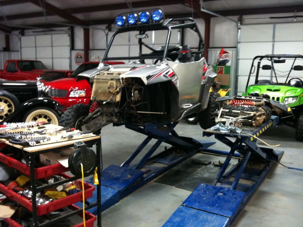 Broken front diff / case (pics) polaris rzr forum rzr forums.net