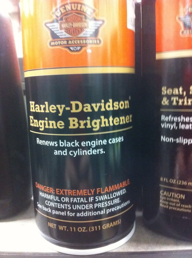 harley davidson engine brightener