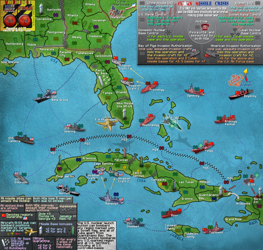 cuban missile crisis. Map Name: Cuban Missile Crisis