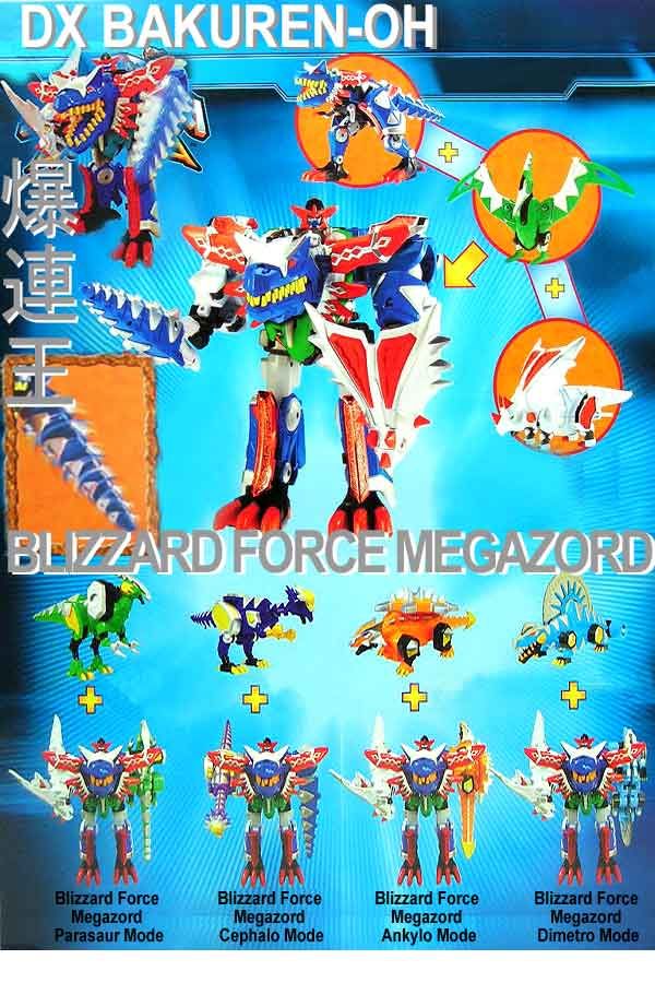 blizzard force megazord