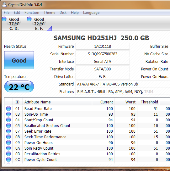 4 cái Samsung 250GB hàng máy bộ - 2
