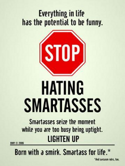 Smartass sign