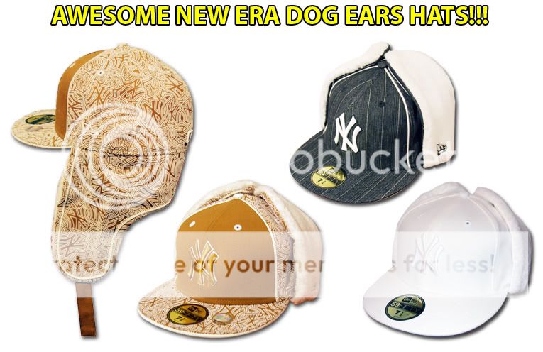 LICENSED 59FIFTY NEW ERA NEW NY YANKEES DOG EAR CAP HAT  